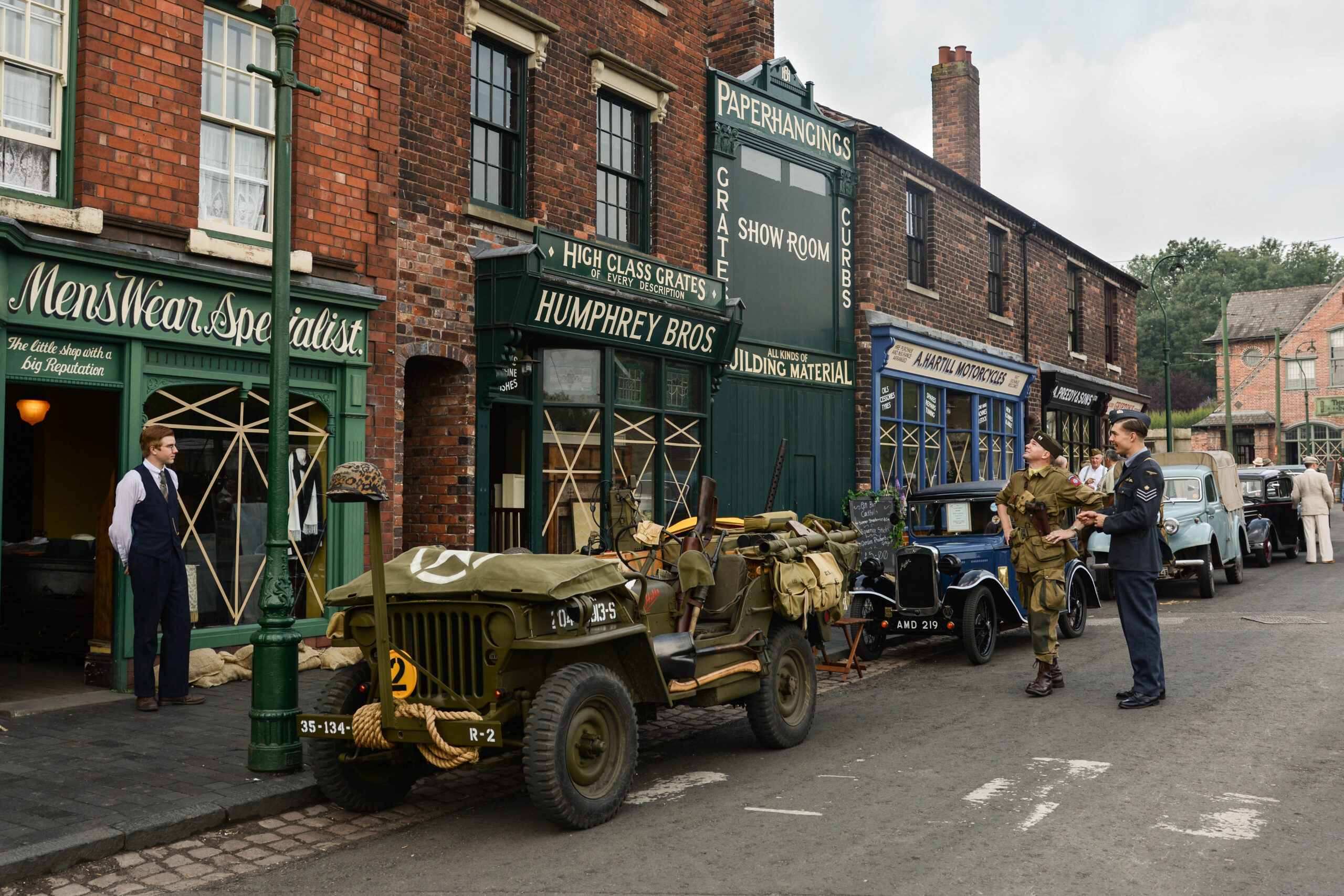 Staff Car Parking – 1940s Weekend