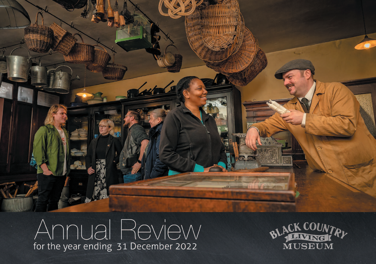 Front cover of the Annual Review 2022.