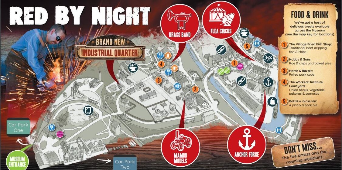 Red By Night – Event Relevant Information