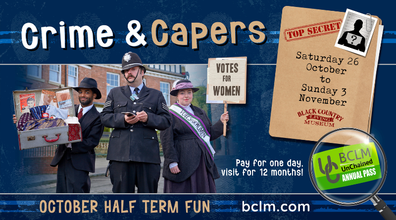 October Half Term – Crime & Capers Programme