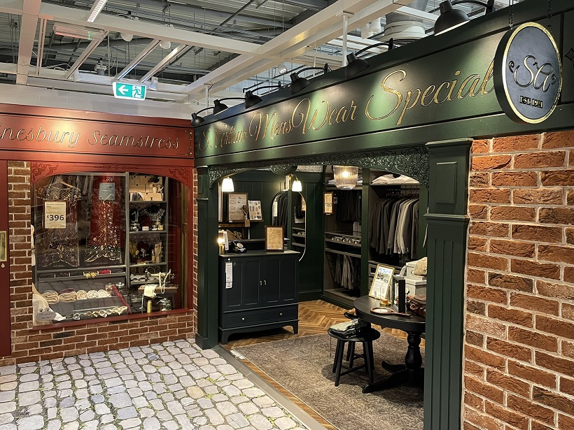 Room set at IKEA Birmingham inspired by Black Country Living Museum.