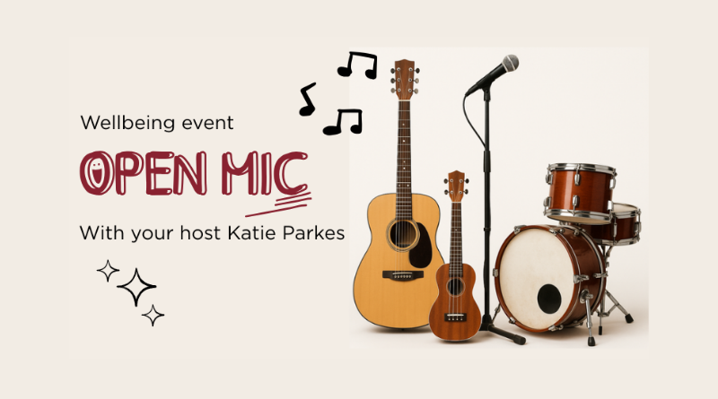 Wellbeing Open Mic Night