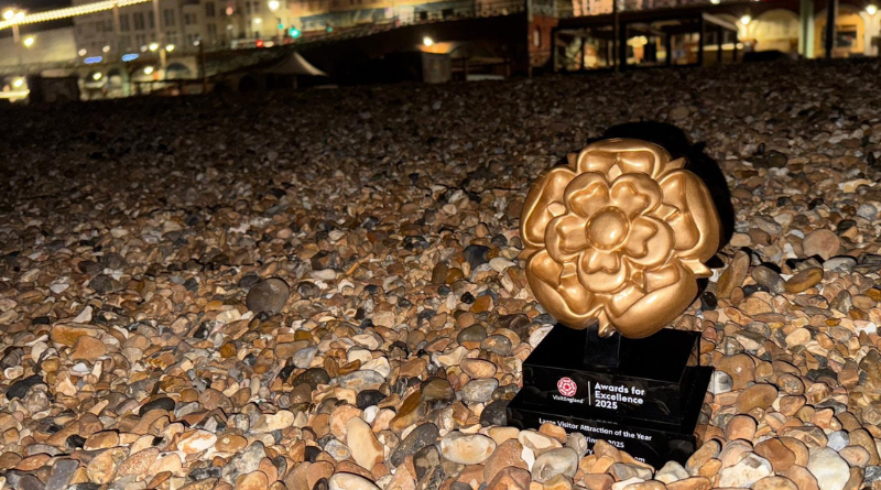 Our Museum wins gold in the Large Visitor Attraction of the Year award!