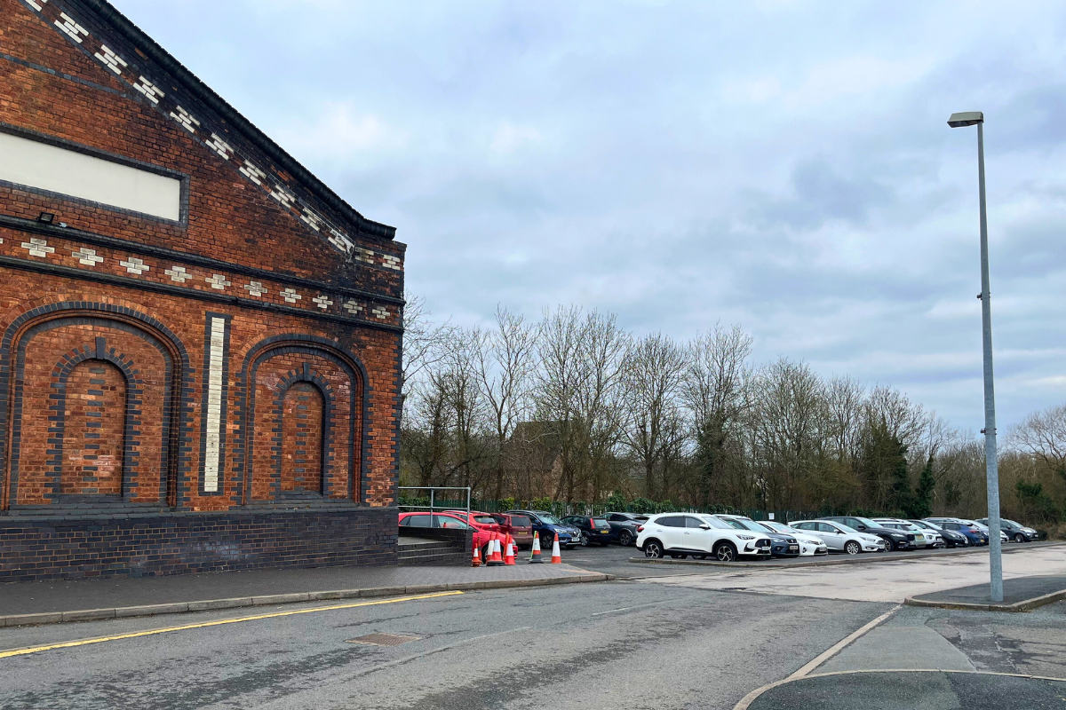 Reminder: staff parking at the rear of Car Park 2