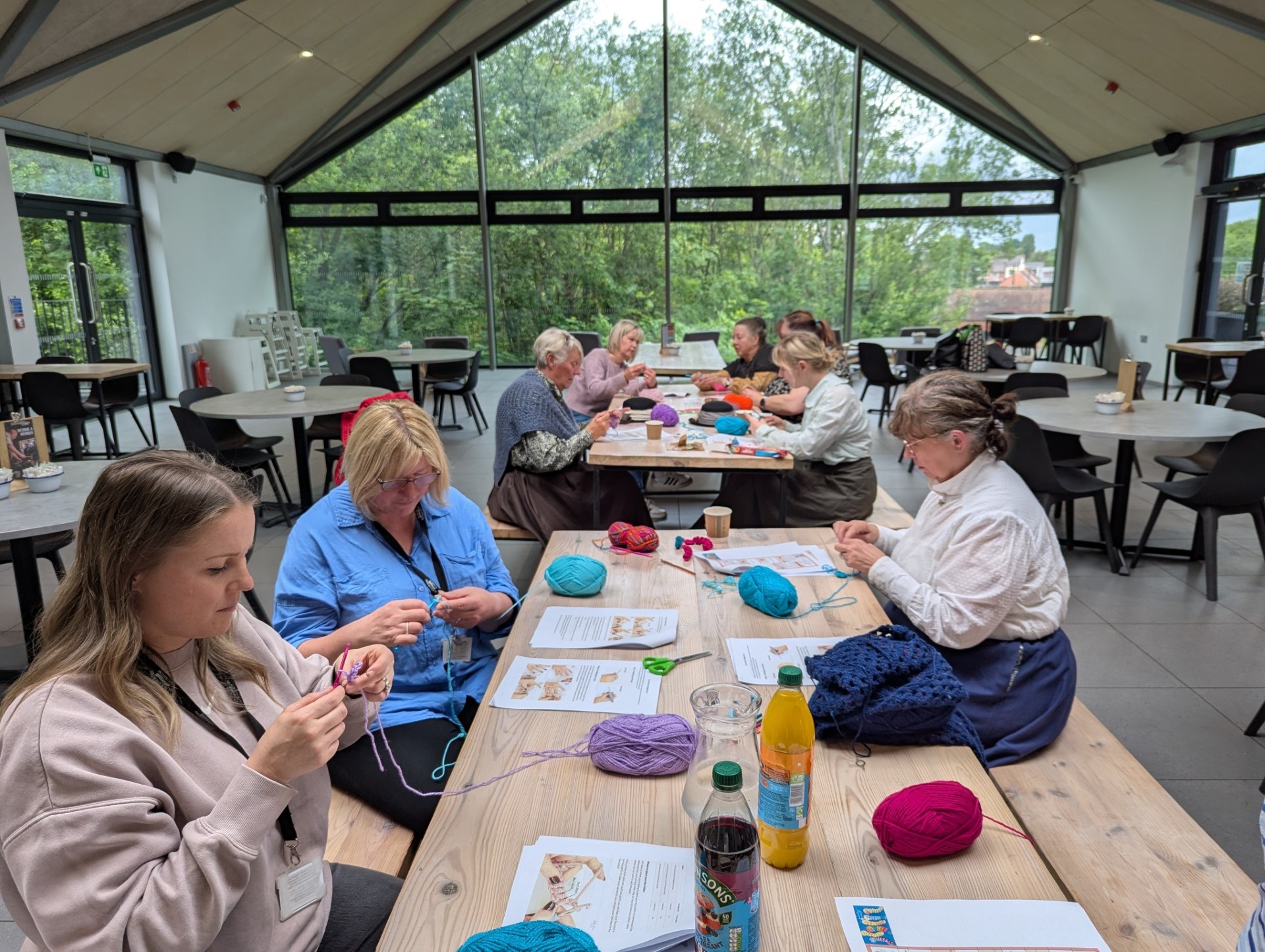 Great Turnout for Our First Crochet Workshop! 🧶