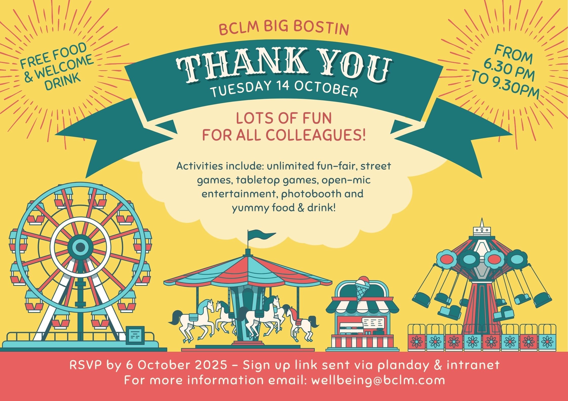 🎉 BCLM Big Bostin’ Thank you! – save the date!