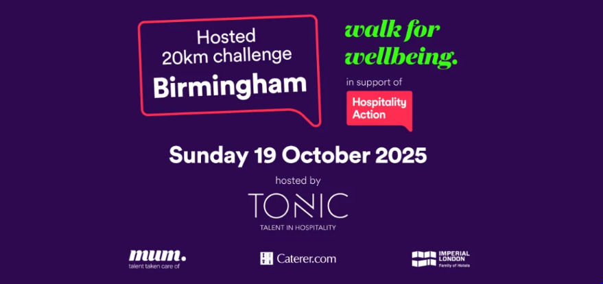 Walk alongside Melanie and Lisa on the Hospitality Action Walk for Wellbeing