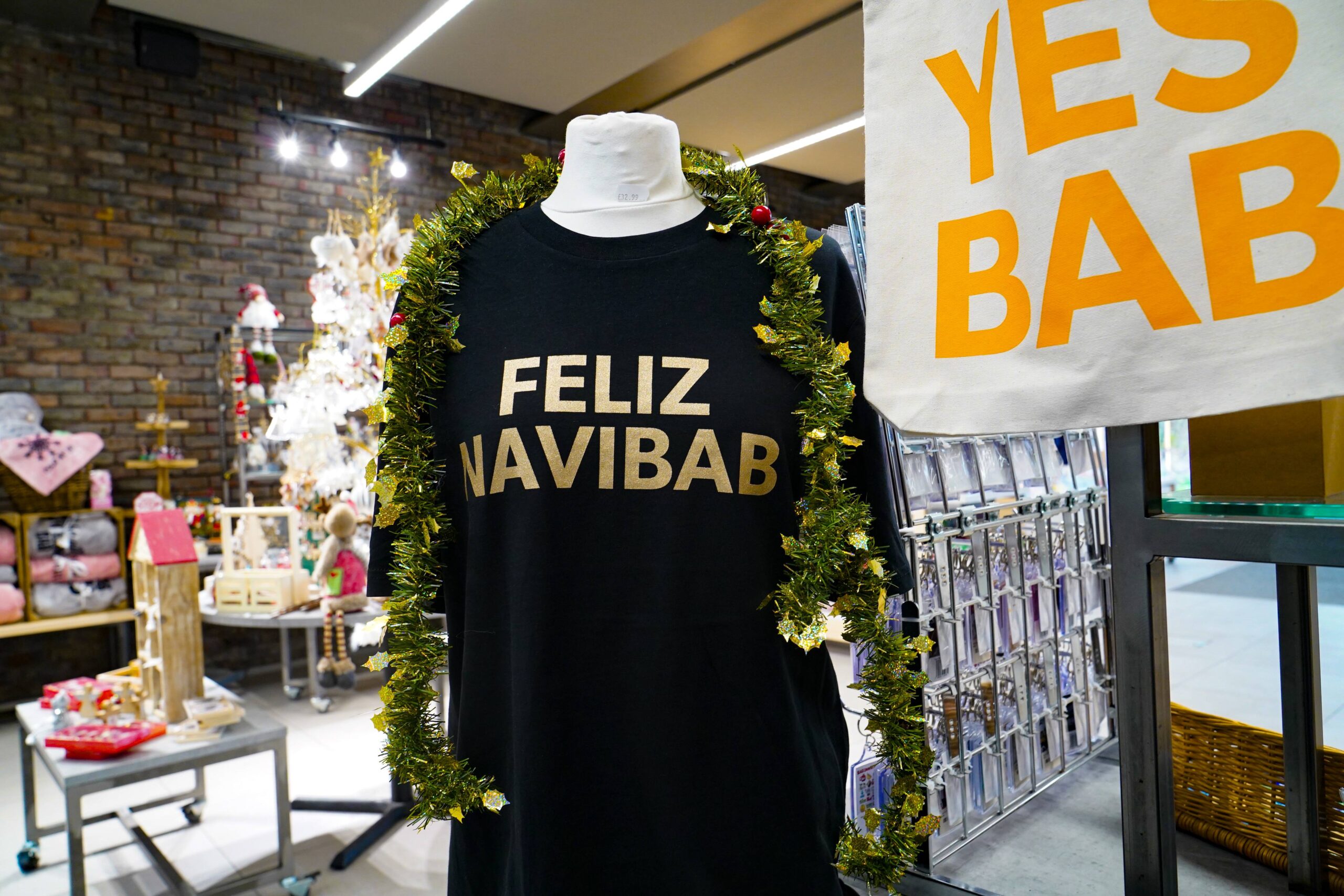 Colleague Christmas discount at the Museum shop